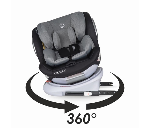 Coccolle Lyra 360 Greystone Bērnu Autokrēsls 0-36 kg