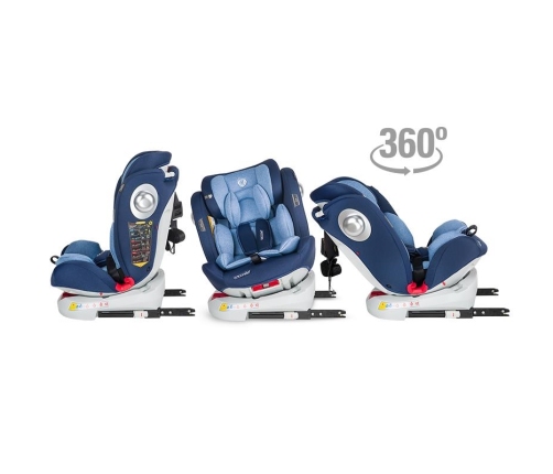 Coccolle Nerio 360 Celestial Blue Bērnu Autokrēsls 0-36 kg