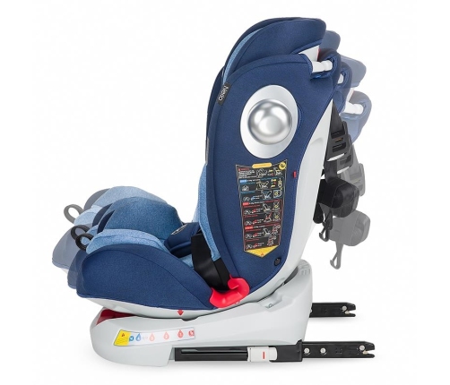 Coccolle Nerio 360 Celestial Blue Bērnu Autokrēsls 0-36 kg