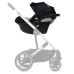 Cybex Aton S2 i-Size Deep black Bērnu Autokrēsls 0-13 kg