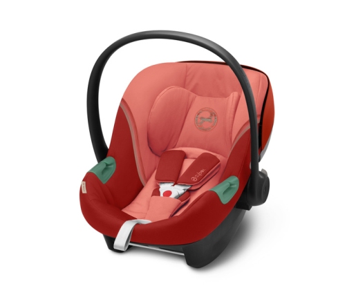 Cybex Aton S2 i-Size Hibiscus Red Bērnu Autokrēsls 0-13 kg