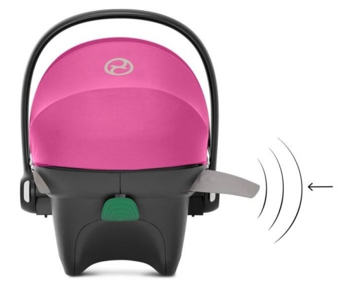 Cybex Aton S2 i-Size Magnolia pink Bērnu Autokrēsls 0-13 kg