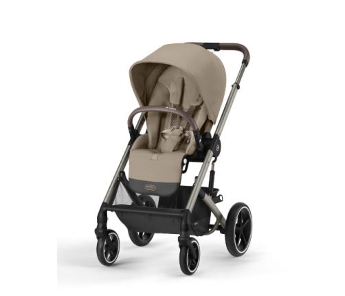 Cybex Balios S Lux Almond Beige Bērnu rati 2in1