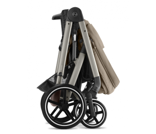 Cybex Balios S Lux Almond Beige Bērnu rati 2in1