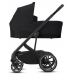 Cybex Balios S Lux Deep Black + Aton B2 I-Size + Cybex One base Детская коляска 4 в 1