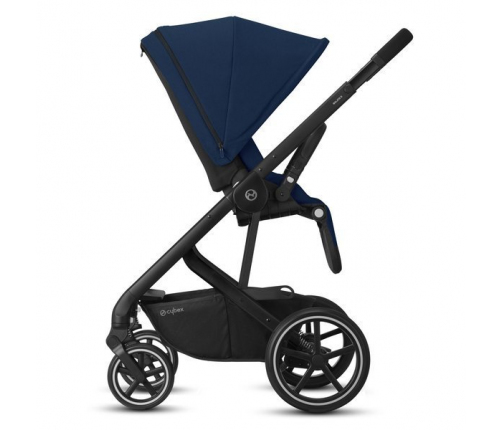 Cybex Balios S Lux Deep Black Pastaigu Ratiņi