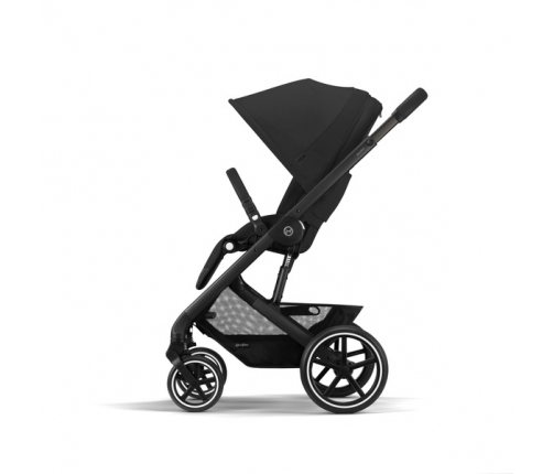 Cybex Balios S Lux Moon Black + Aton S2 I-Size Детская Коляска 3 в 1