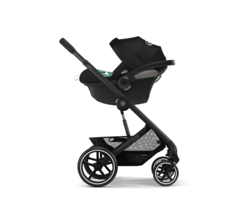 Cybex Balios S Lux Moon Black + Cloud G i-Size Bērnu rati 3in1