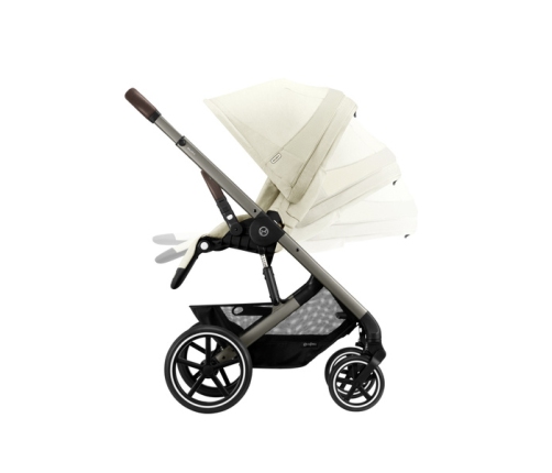 Cybex Balios S Lux Seashell Beige Pastaigu Ratiņi