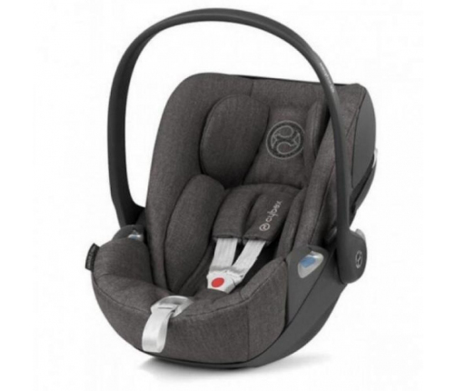 Cybex Cloud Z I-Size + ISOFIX Base Manhattan Grey Plus Bērnu Autokrēsls 0-13 kg