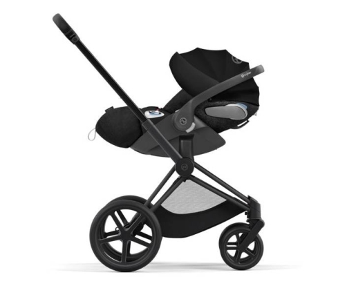 Cybex e-Priam Deep Black Matt black frame Детская Коляска 4 в 1