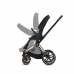 Cybex e-Priam Dream Grey Simply Flowers Rosegold frame Pastaigu Ratiņi