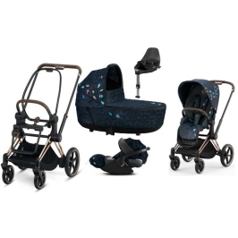 Cybex e-Priam Jewels of Nature Rosegold frame Bērnu Ratiņi 4in1 Cybex e-Priam Jewels of Nature Rosegold frame Bērnu Ratiņi 4in1