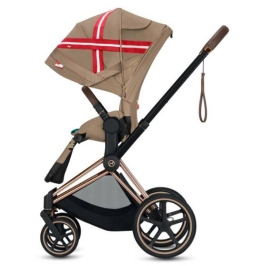 Cybex e-Priam Karolina Kurkova Rosegold frame Прогулочная Коляска