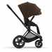 Cybex e-Priam Khaki Brown Matt black frame Детская Коляска 4 в 1