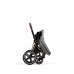 Cybex e-Priam Manhattan Grey Plus Chrome brown frame Bērnu Ratiņi 4in1