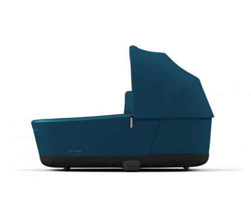 Cybex e-Priam Mountain Blue Chrome black frame Bērnu Ratiņi 4in1