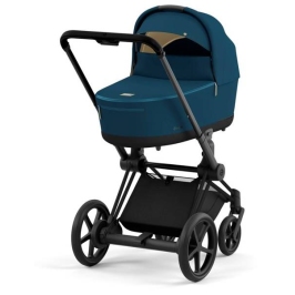 Cybex e-Priam Mountain Blue Matt black frame Kulbu Rati