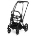 Cybex e-Priam Onyx Black Eco/ Conscious Matt black frame Pastaigu Ratiņi