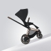 Cybex e-Priam Onyx Black Eco/ Conscious Rosegold frame Pastaigu Ratiņi