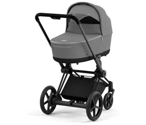 Cybex e-Priam Soho Grey Matt black frame Kulbu Rati