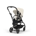 Cybex Eezy S Twist +2 Canvas White 2024 Pastaigu ratiņi