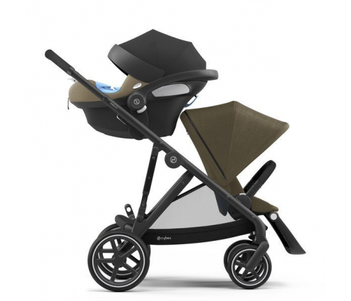 Cybex Gazelle S Cloud Beige + Aton M I-Size Коляска для двойняшек