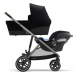 Cybex Gazelle S Deep Black + Aton M I-Size Коляска для двойняшек