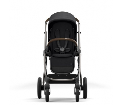 Cybex Gazelle S Deep Black + Aton M I-Size Коляска для двойняшек