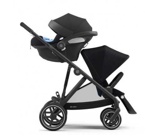 Cybex Gazelle S Deep Black + Aton M I-Size Dvīņu Ratiņi