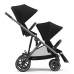 Cybex Gazelle S Deep Black Коляска для двойняшек