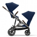 Cybex Gazelle S Navy Blue Коляска для двойняшек