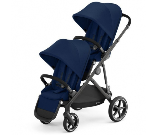 Cybex Gazelle S Navy Blue Dvīņu Ratiņi