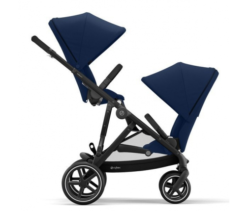 Cybex Gazelle S Navy Blue Dvīņu Ratiņi