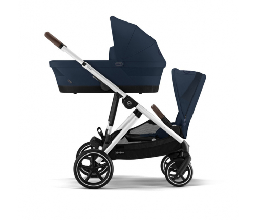 Cybex Gazelle S Ocean Blue/Silver Dvīņu ratiņi