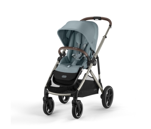 Cybex Gazelle S Sky Blue/Taupe Коляска для двойняшек