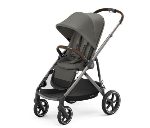 Cybex Gazelle S Soho Grey + Aton M I-Size Dvīņu Ratiņi