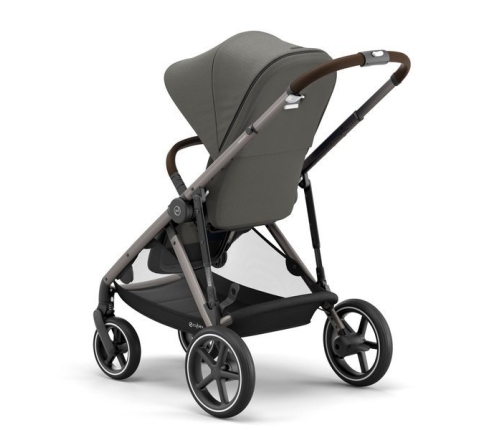 Cybex Gazelle S Soho Grey + Aton M I-Size Dvīņu Ratiņi