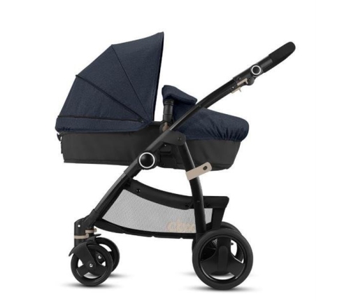 Cybex Leotie Flex Jeansy Blue Bērnu Ratiņi Transformeris 2in1