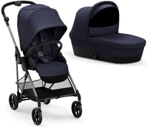 Cybex Melio 2.0 Navy Blue Детская Коляска 2 в 1