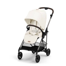 Cybex Melio Carbon New Cotton White Pastaigu Ratiņi Cybex Melio Carbon New Cotton White Pastaigu Ratiņi