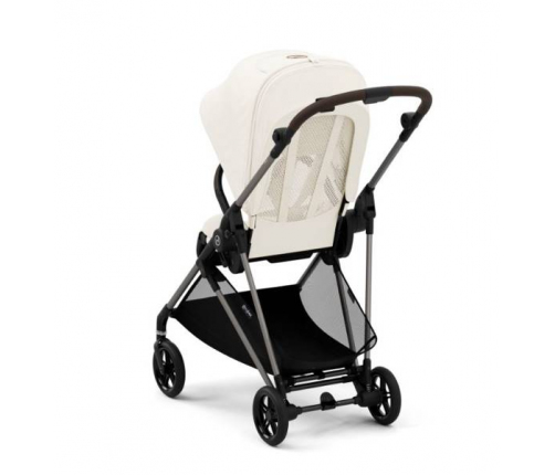 Cybex Melio Carbon New Cotton White Прогулочная Коляска