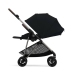 Cybex Melio Carbon New Moon Black Pastaigu rati