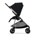 Cybex Melio Carbon New Moon Black Pastaigu rati