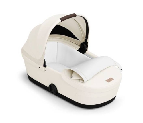 Cybex Melio Cotton White / Taupe Bērnu Ratiņi 2in1