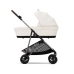 Cybex Melio Cotton White / Taupe Bērnu Ratiņi 2in1