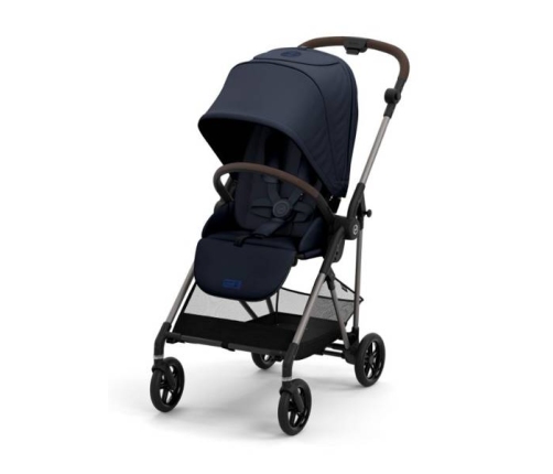 Cybex Melio Ocean Blue / Taupe Детская Коляска 2 в 1