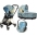 Cybex Mios 2.0 + Cloud Z Cherub Blue Детская Коляска 3in1