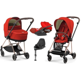Cybex Mios 3.0 Autumn Gold + Cloud Z I-Size + Rose gold frame Детская Коляска 4in1 Cybex Mios 3.0 Autumn Gold + Cloud Z I-Size + Rose gold frame Детская Коляска 4in1