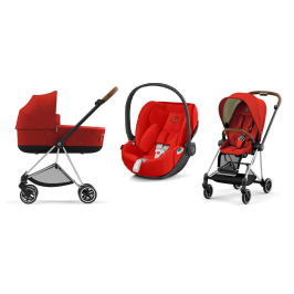 Cybex Mios 3.0 + Cloud Z2 i-Size Autumn Gold + Chrome brown frame Bērnu Ratiņi 3in1 Cybex Mios 3.0 + Cloud Z2 i-Size Autumn Gold + Chrome brown frame Bērnu Ratiņi 3in1